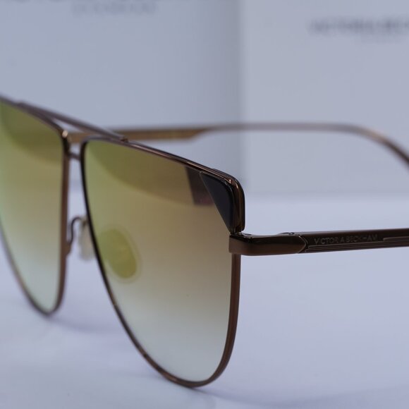 Victoria Beckham VB239S 230 Aviator Sunglasses – Brown/Brown Gradient - Picture 4 of 11